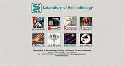 Desktop Screenshot of helminthology.cz